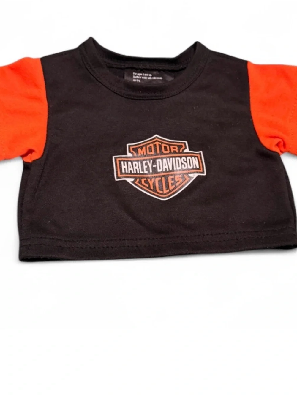 Harley-Davidson 2010 Collectible Mini T-Shirt PuppyDog-Plush-ToyShirt BIKER MOTO
